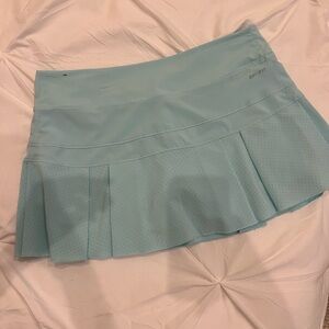 Nike Women's Light Blue Mini Skirt